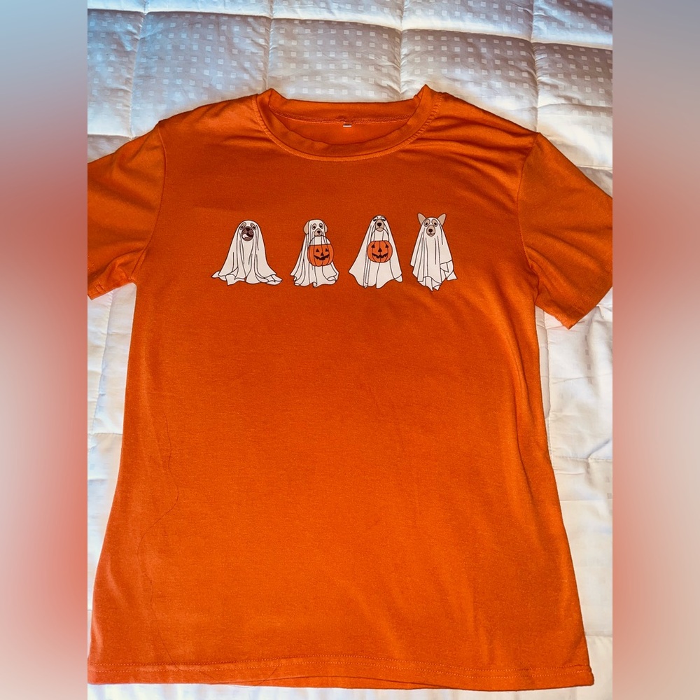 Orange Halloween shirt